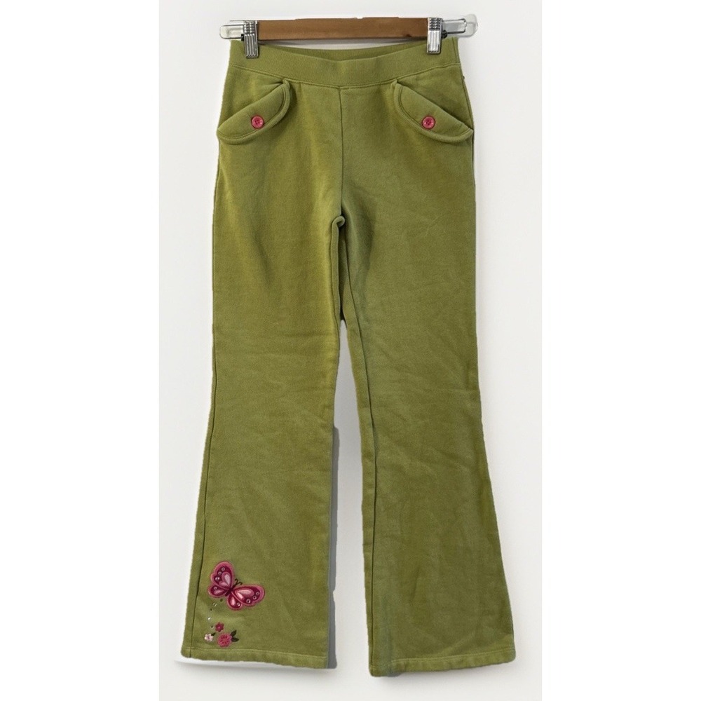 Gymboree girls "BUTTERFLY‎ GIRL" Pull On Stetch PANTS Sz 12 Sweatpants